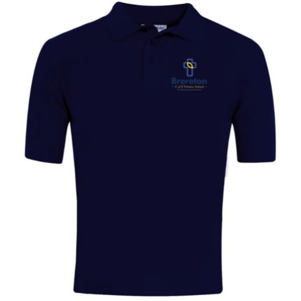 Brereton C E Primary School - Brereton PE Polo, Brereton Primary School