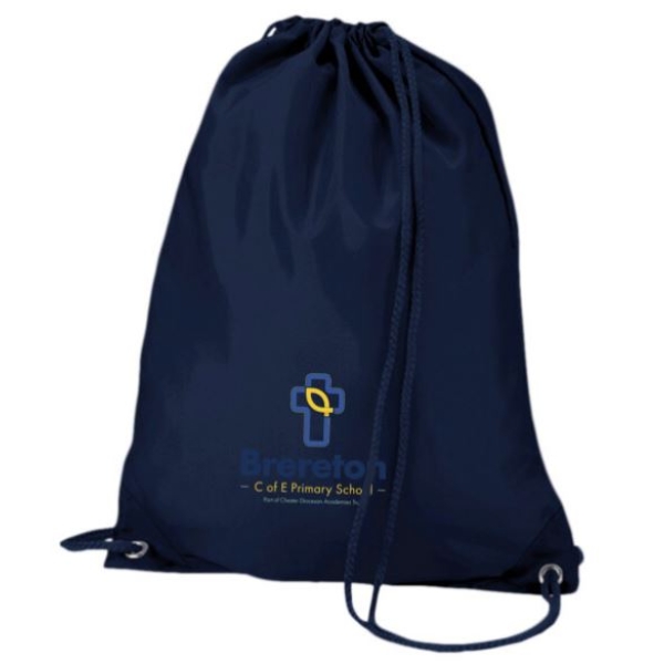 Brereton C E Primary School - Brereton PE Bag, Brereton Primary School