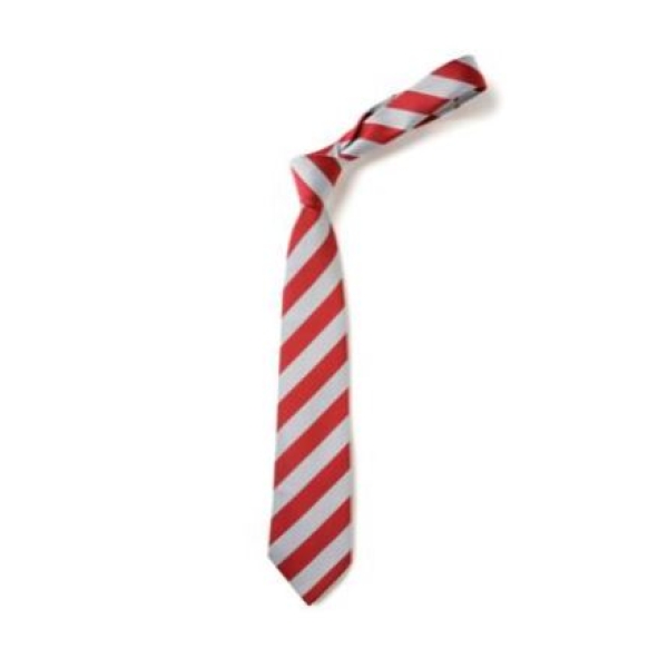 Cranberry Academy - Cranberry Academy Clip on Tie 14", Cranberry Academy