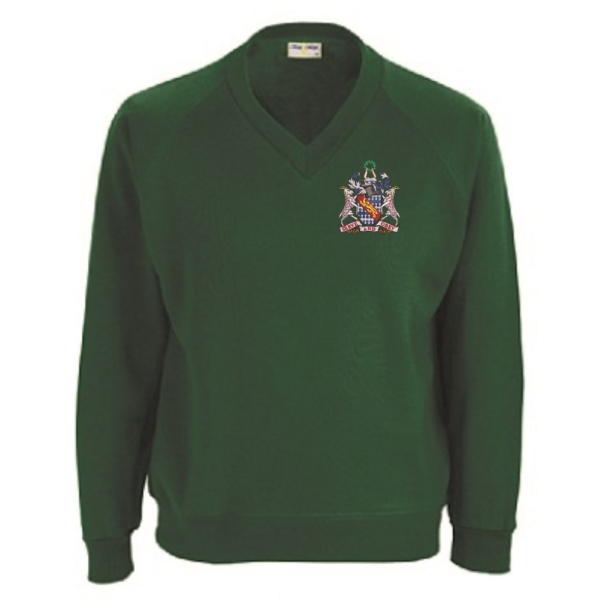 Bunbury Aldersey - Bunbury Aldersey V-Neck Sweatshirt, Bunbury Aldersey CE Primary School