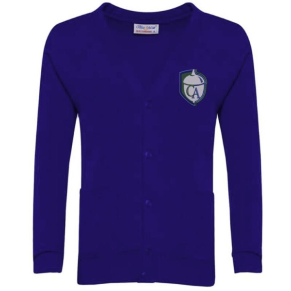 Calveley Primary Academy - Calveley Primary Sweat Cardigan, Calveley Primary Academy