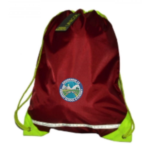 Bridgemere CE Primary - Bridgemere Primary PE Bag, Bridgemere Primary School