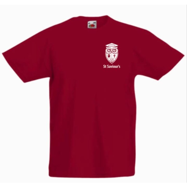 St Saviours C.E Academy - St Saviours PE T-Shirt, St. Saviour's CE Academy