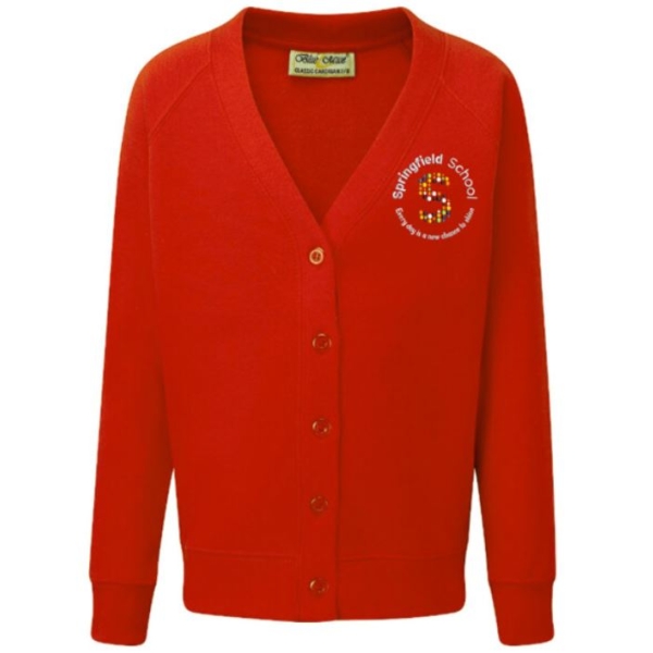 Springfield School - Springfield Cardigan - Crewe, Springfield School