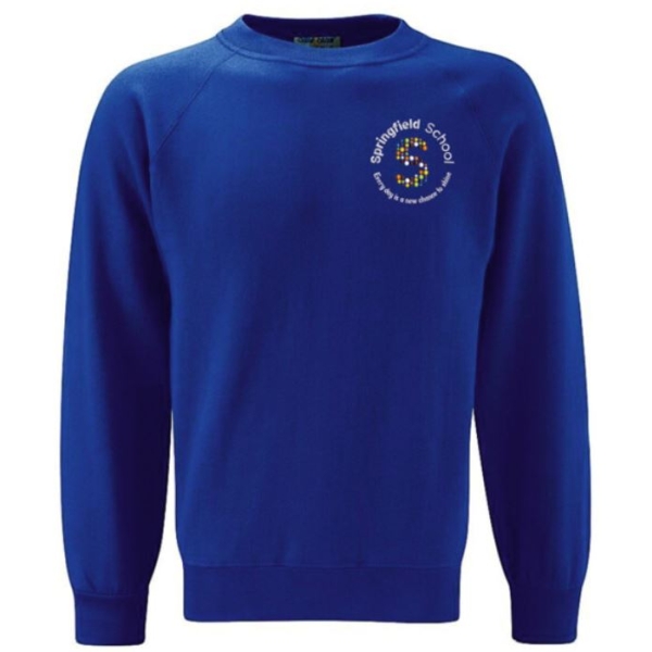 Springfield School - Springfield Sweatshirt - Wilmslow, Springfield School