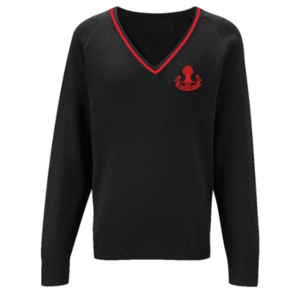 Sandbach Boys - Sandbach School V Neck Jumper, Sandbach School