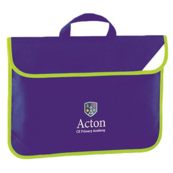 Acton Primary School - Slimline Bookbag, Acton Primary Academy