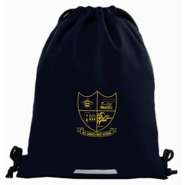 All Saints C E First School - All Saints CofE First School - PE Bag, All Saints CE (VC) First School